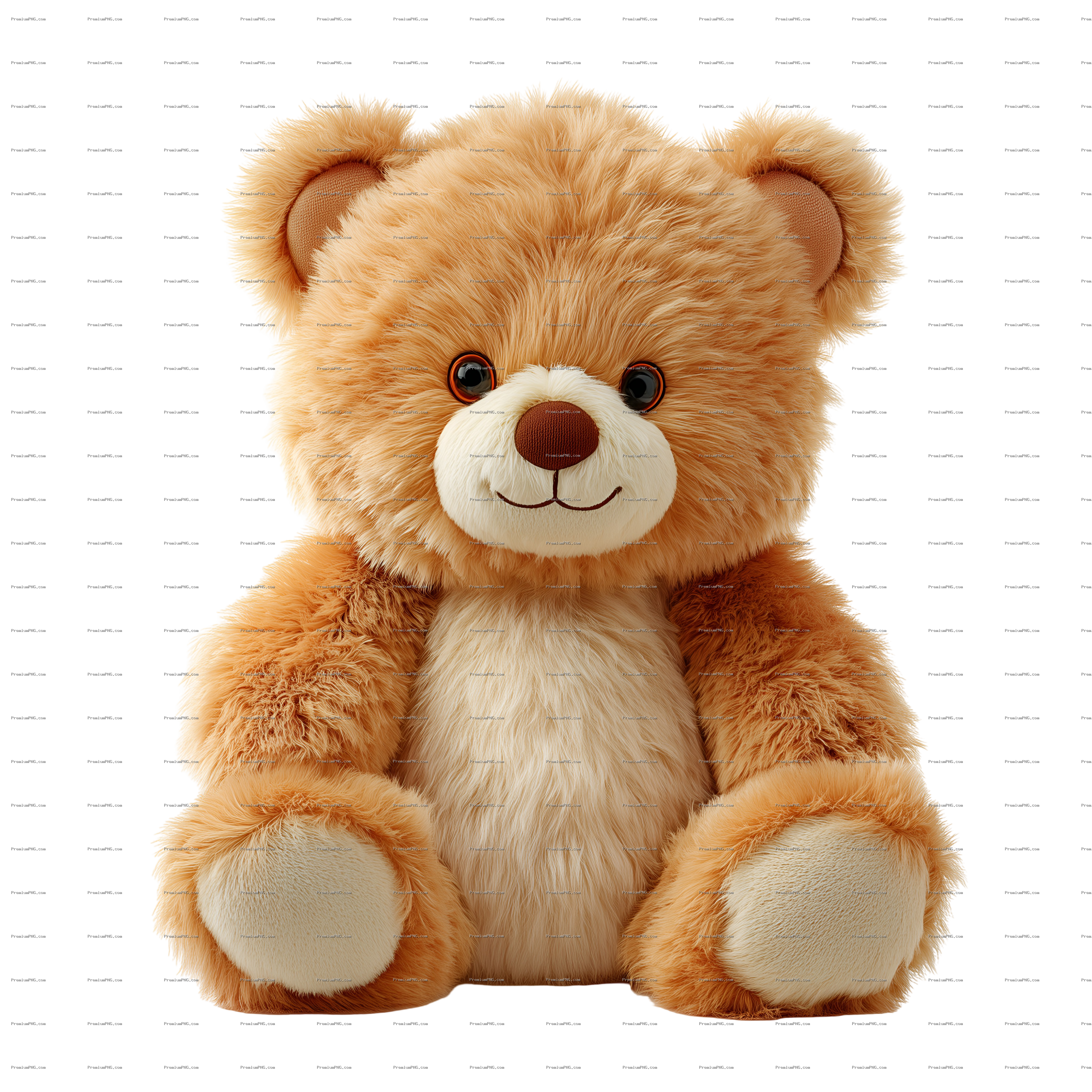 solated image of a cute chubby teddy bear with soft fur. Perfect stock photo for nursery decor, kids