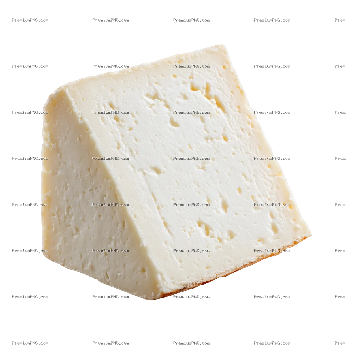 A single thin, square slice of panela cheese, front-facing view, extremely realistic, ultra photorea