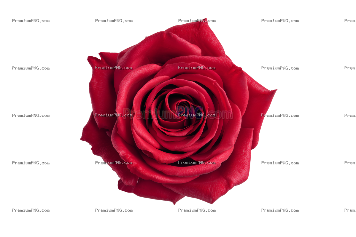 Attractive front view of rose flower
