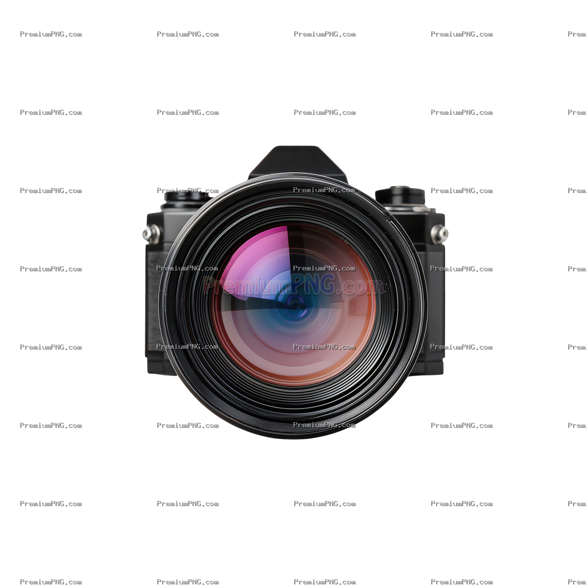 aperture front view transparent background