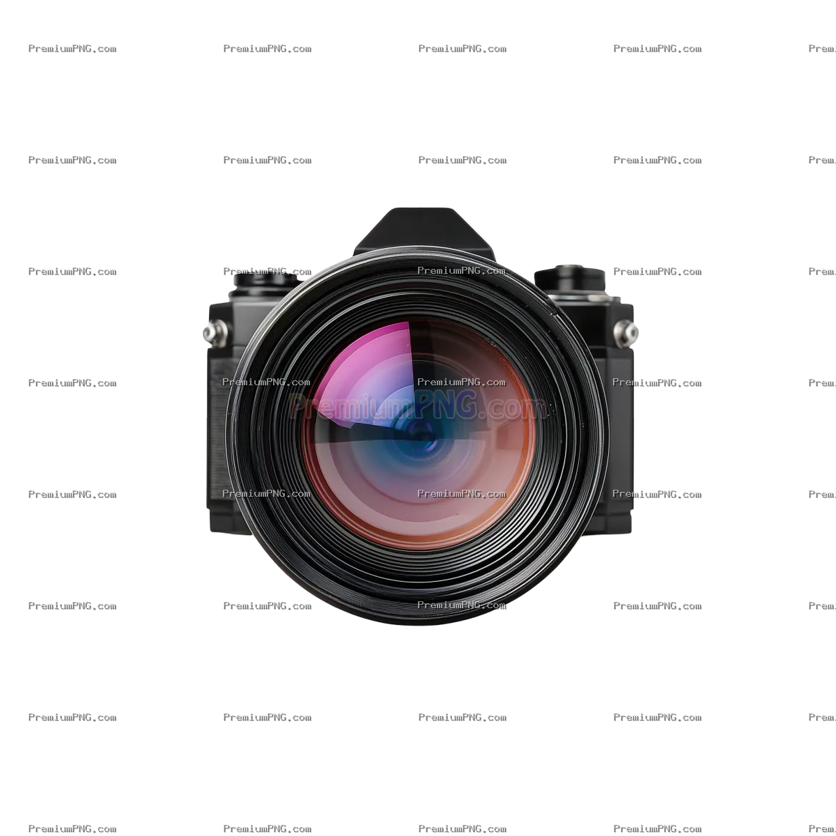 aperture front view transparent background