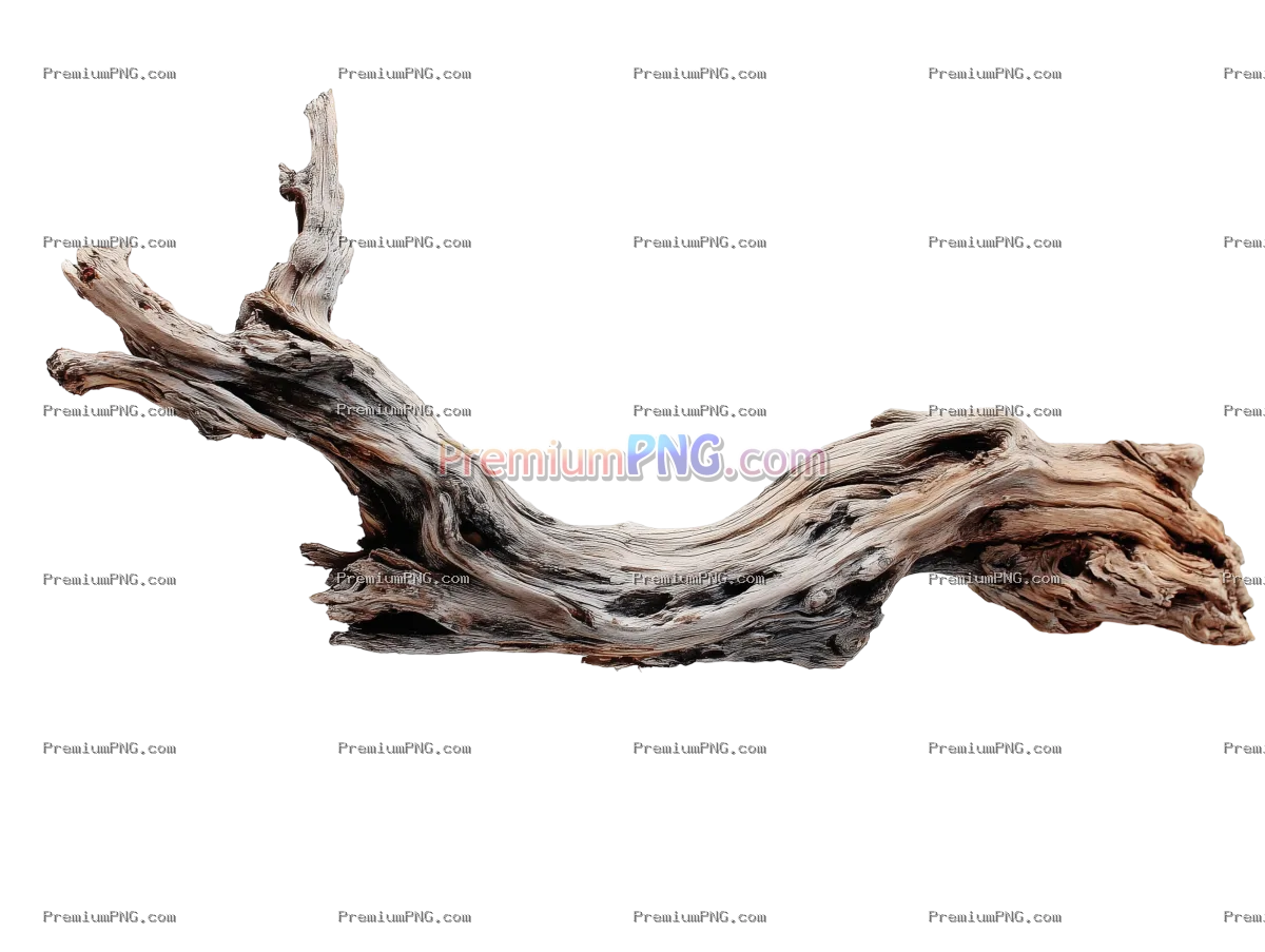 A dead wood, white background, clean background - Premium PNG Image