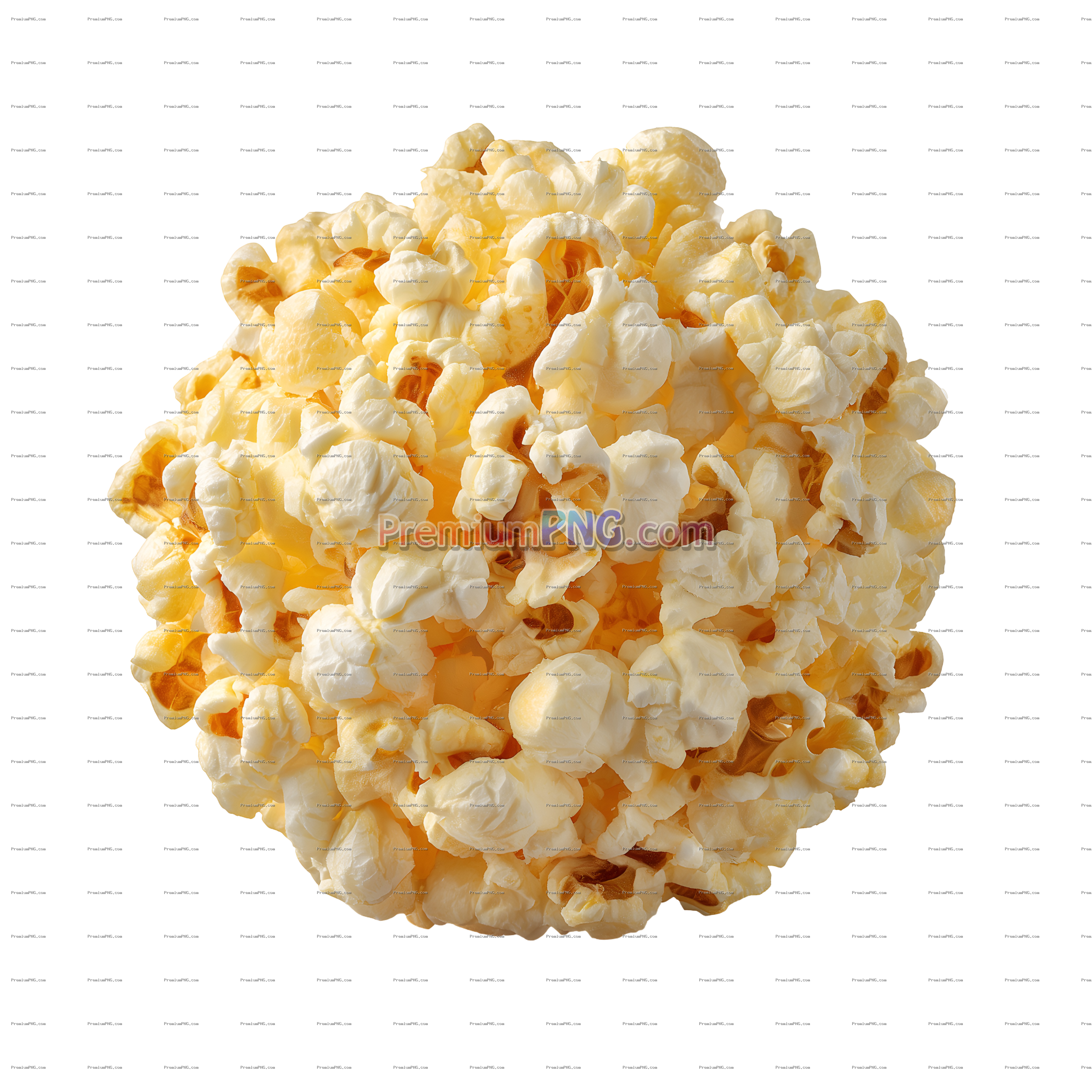 Fluffy Popcorn Ball Transparent PNG Image