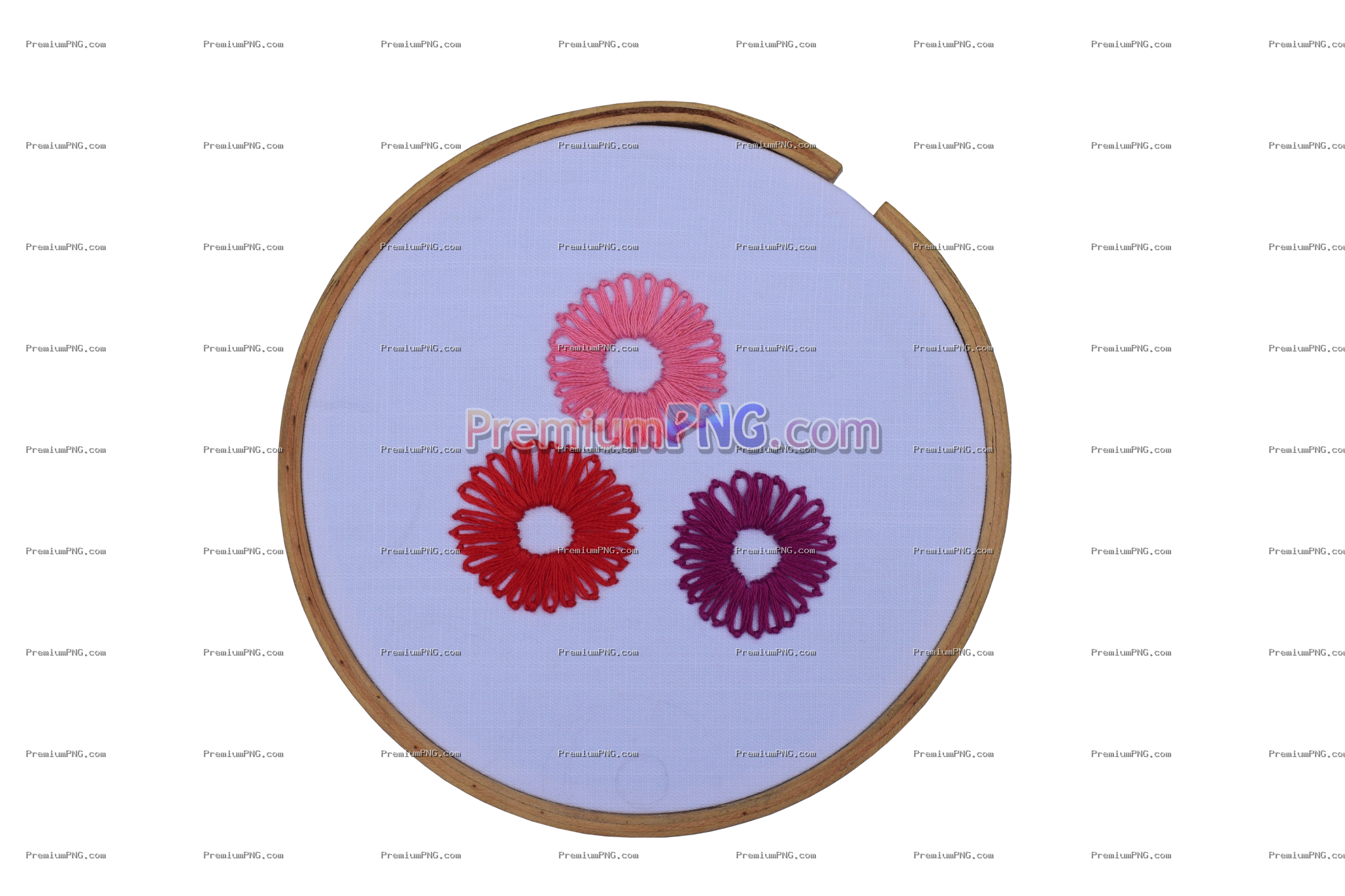 Lazy Daisy Stitch - Transparent Royalty Free