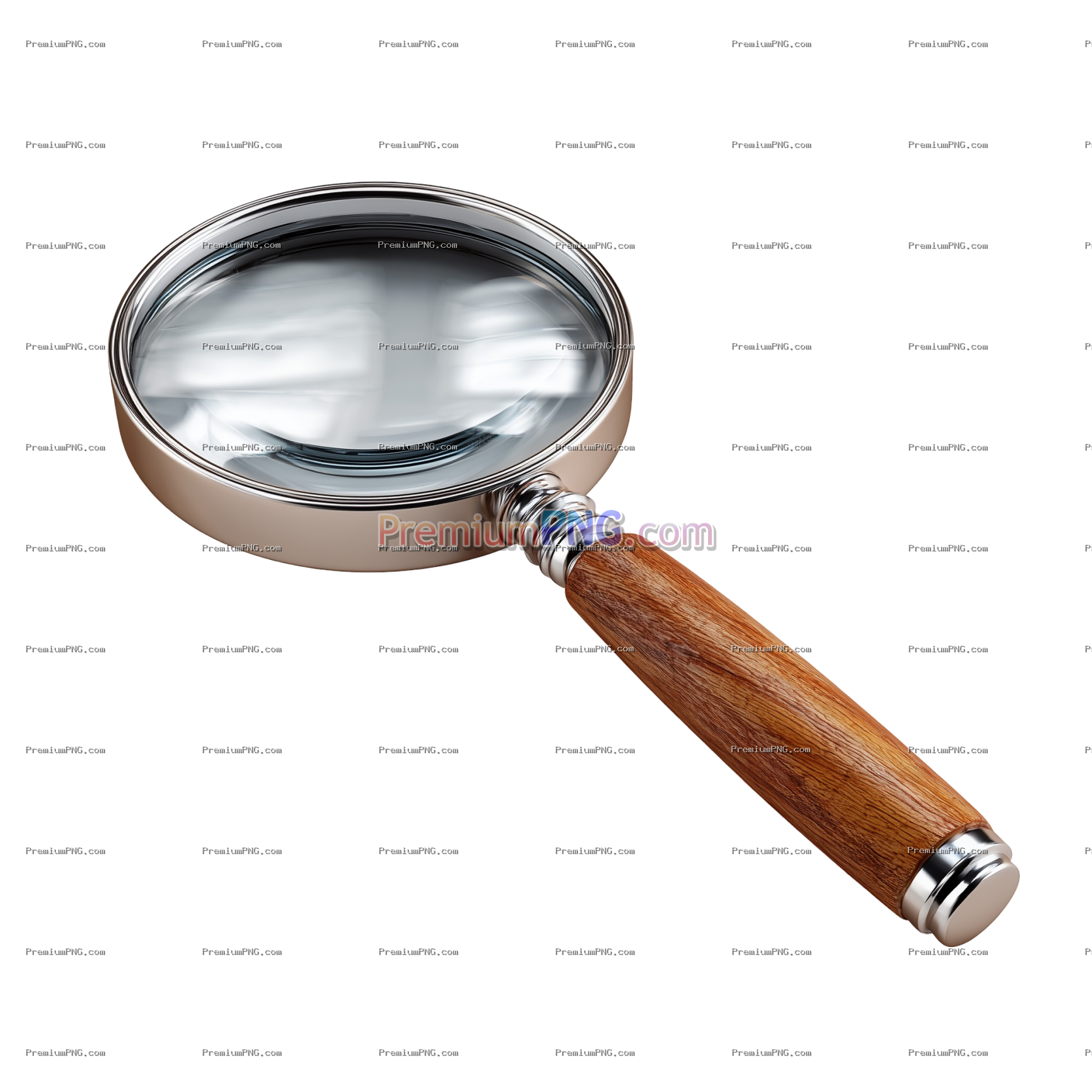 a magnifying glass no background