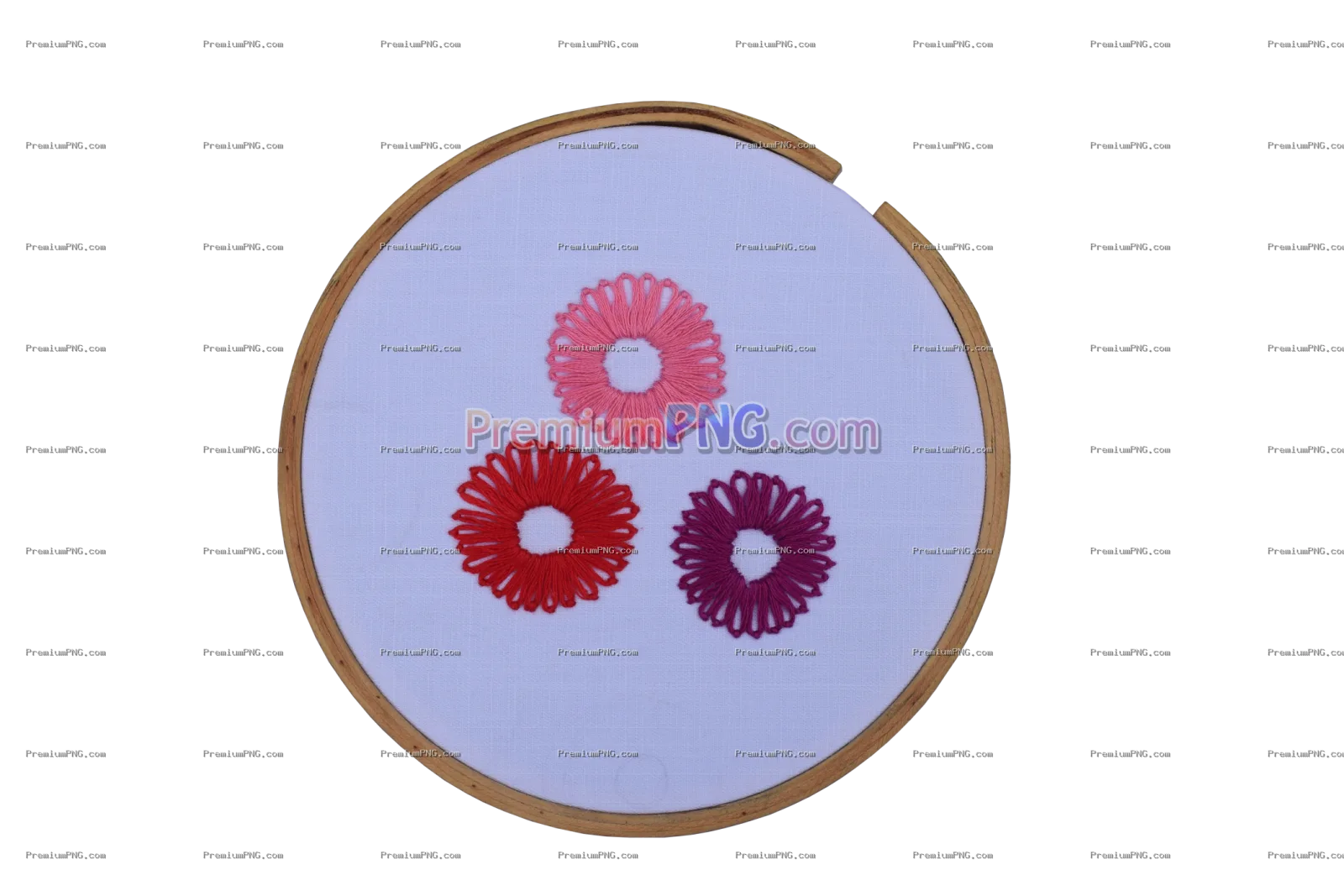 Lazy Daisy Stitch - Transparent Royalty Free