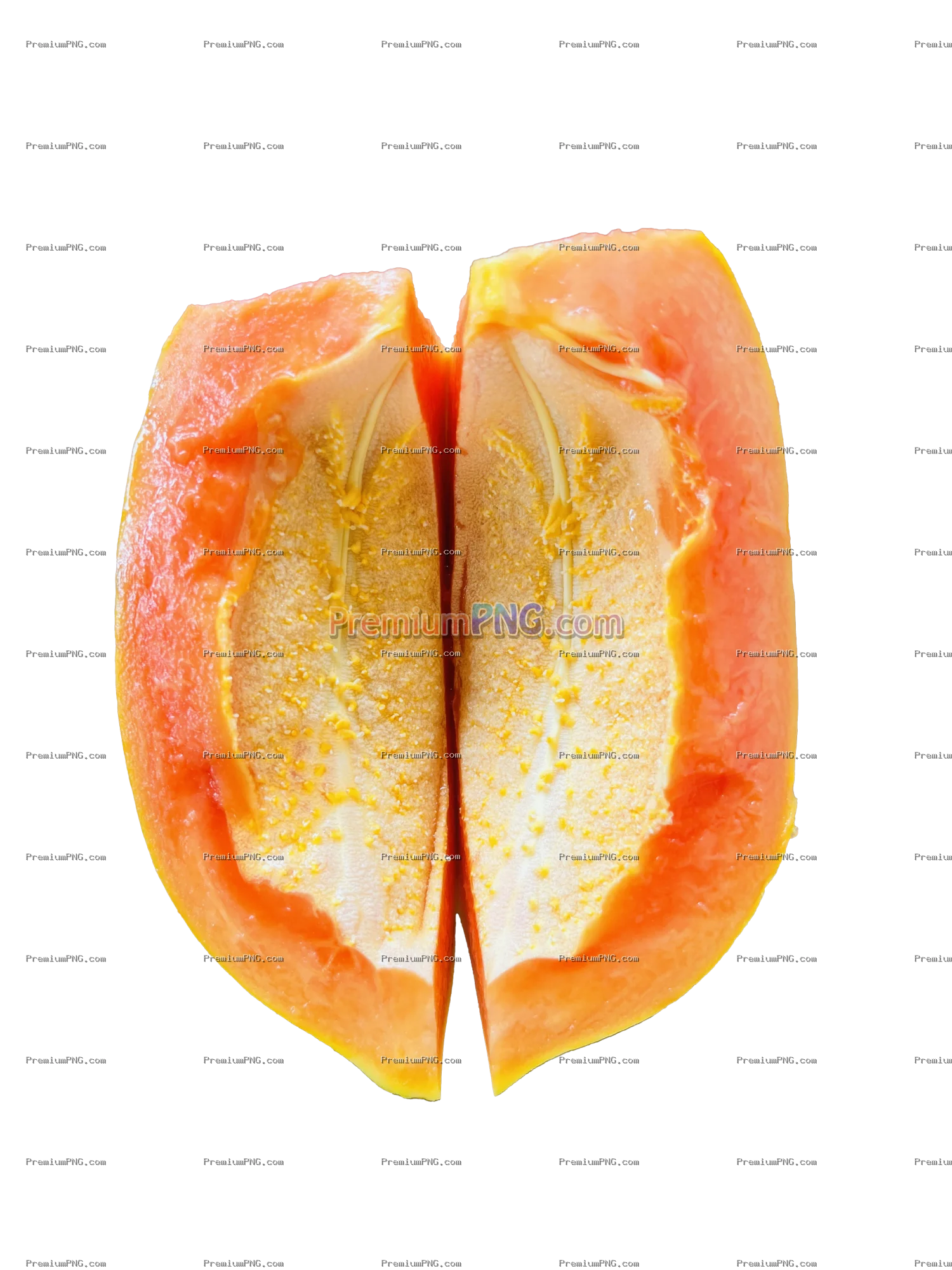Red papaya half cut free download