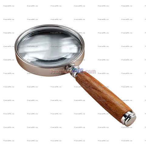 a magnifying glass no background