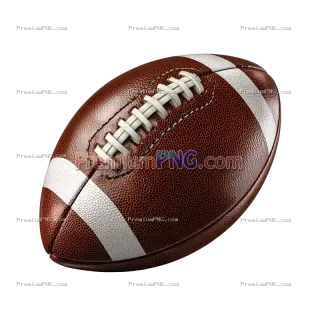 Related image: American Football Ball Isolated on Transparent Background