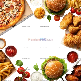 Related image: Assortment of Takeout and Delivery Foods Clipart & Stock Photo