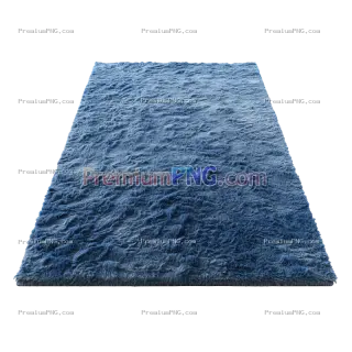Related image: Blue Rectangular Carpet with Detailed Texture