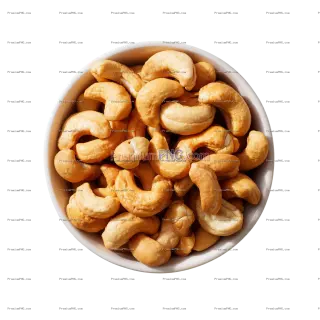 Related image: Cashew Nuts in a Bowl on Transparent Background – Fresh Roasted Cashews PNG