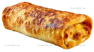 Related image: Chimichanga Isolated on Transparent Background – Crispy Mexican Food