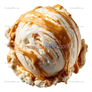Related image: Cream Ice Cream Scoop with Dulce de Leche Swirl