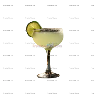 Related image: Margarita Cocktail in Transparent Background