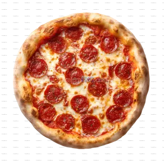 Related image: Pepperoni Pizza with Cheese Transparent Background PNG