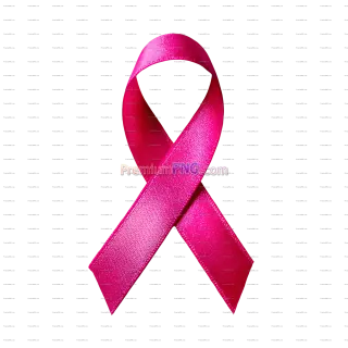 Related image: Pink Ribbon for Breast Cancer Awareness on Transparent Background