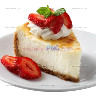 Related image: Plain Cheesecake Slice PNG – Creamy Classic Cheesecake on Transparent Background