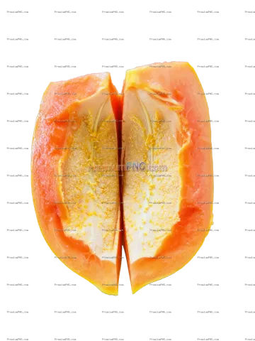 Red papaya half cut free download