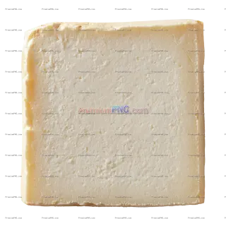 Related image: Thin Square Slice of Panela Cheese, Front View PNG Free download