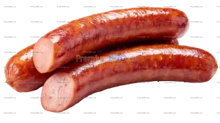 Related image: Wurst isolated on transparent background
